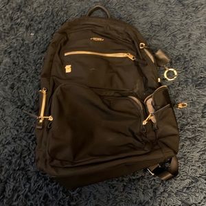Black tumi backpack